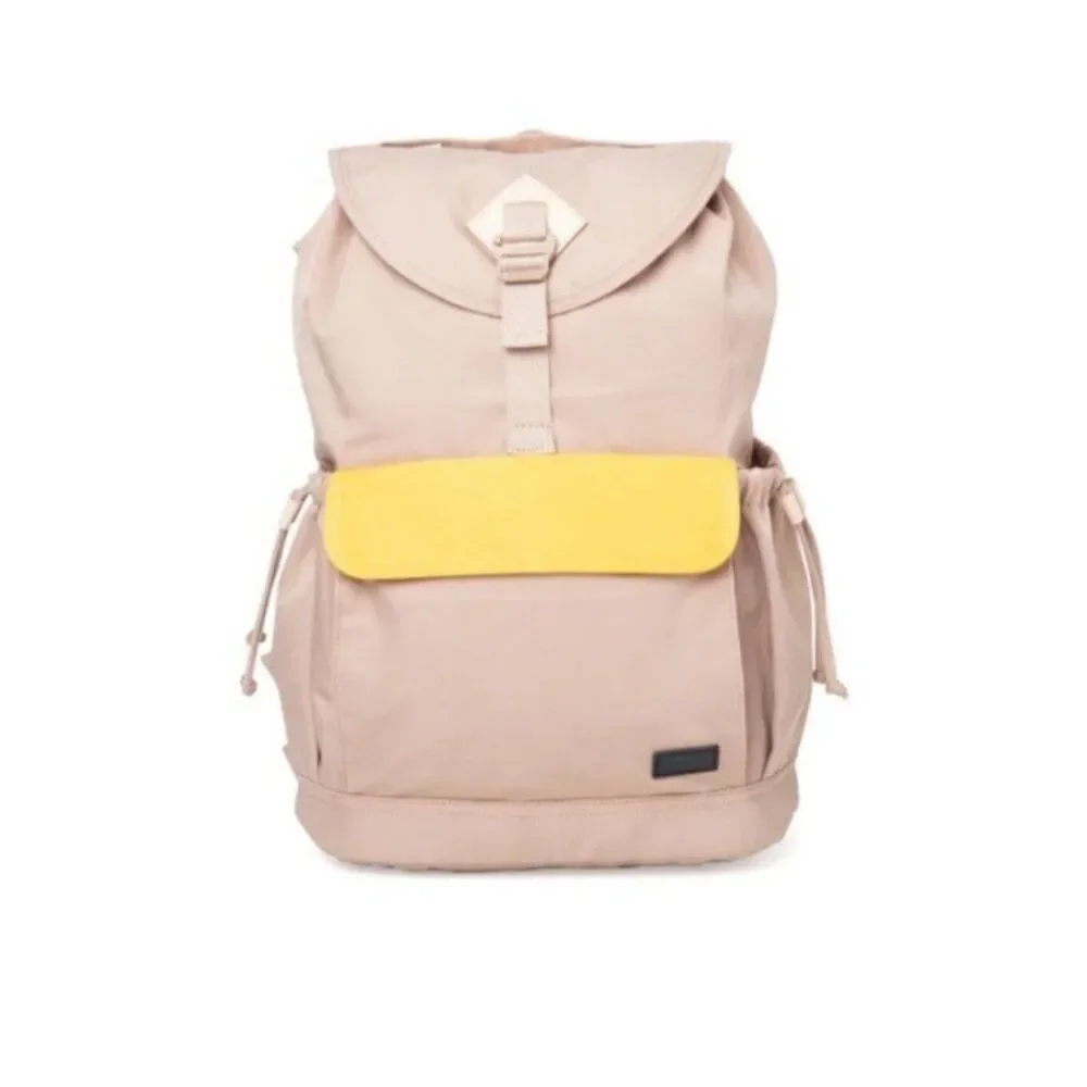 Pacific Mason Large Lieu Camel Butterscotch Travel Hiking Canvas Backpack NWT